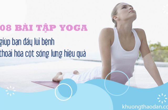 chữa bệnh thoái hóa cột sống như thế nào